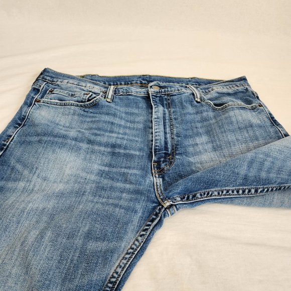 LEVI'S 513 VINTAGE Unisex Western Slim Straight Stretch Jeans W38 L30 Exc. Cond. - Picture 8 of 16